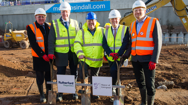 Breaking ground at Rutherford HQ